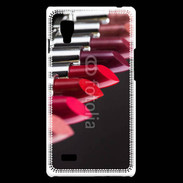 Coque LG Optimus L9 Rouges à lèvres 1