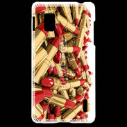 Coque LG Optimus G Rouges à lèvres 2