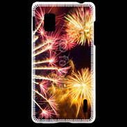 Coque LG Optimus G Feu d'artifice 1