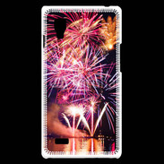 Coque LG Optimus L9 Feu d'artifice 3
