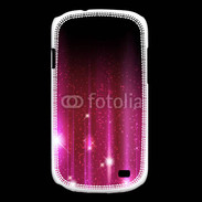 Coque Samsung Galaxy Express Rideau rose à strass