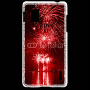 Coque LG Optimus G Feu d'artifice 4 