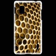 Coque LG Optimus G Trous dorés