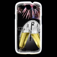 Coque Samsung Galaxy S3 Feu d'artifice jour de l'an