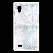 Coque LG Optimus L9 Etoiles de neige