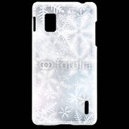 Coque LG Optimus G Etoiles de neige