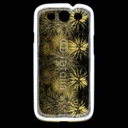 Coque Samsung Galaxy S3 Feu d'artifice or