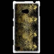 Coque Nokia Lumia 720 Feu d'artifice or