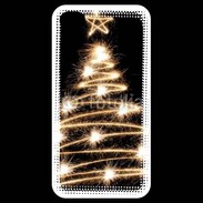 Coque iPhone 4 / iPhone 4S Sapin de noël feu d'artifice