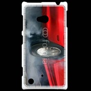 Coque Nokia Lumia 720 Roue en feu dragster 4