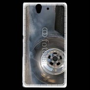 Coque Sony Xperia Z Roue en feu dragster 5