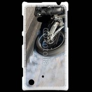 Coque Nokia Lumia 720 Roue en feu dragster 8