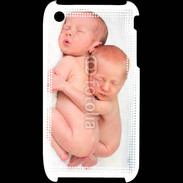 Coque iPhone 3G / 3GS Duo de bébés qui dorment