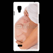 Coque LG Optimus L9 Femme enceinte avec bébé dans le ventre