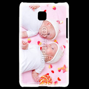 Coque LG Optimus L3 II Jumeaux avec bonbons