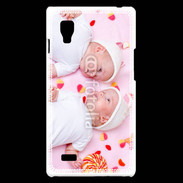 Coque LG Optimus L9 Jumeaux avec bonbons