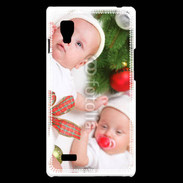 Coque LG Optimus L9 Jumeaux Noêl