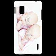 Coque LG Optimus G Duo de jumelles