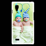 Coque LG Optimus L9 Duo de jumeaux 1