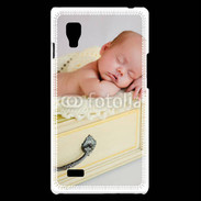 Coque LG Optimus L9 Bébé dormant dans un tiroir