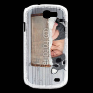 Coque Samsung Galaxy Express Bébé dormant avec chapeau tête de chat