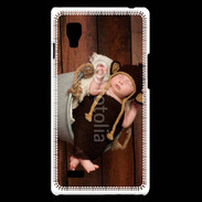 Coque LG Optimus L9 Bébé dormant sur une bassine