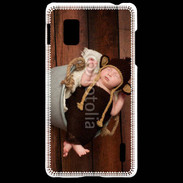Coque LG Optimus G Bébé dormant sur une bassine