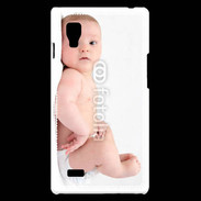 Coque LG Optimus L9 Bébé allongé sur le dos