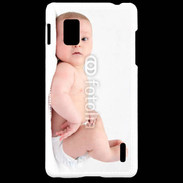 Coque LG Optimus G Bébé allongé sur le dos