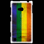Coque Nokia Lumia 720 Drapeau gay vintage