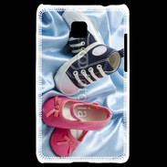 Coque LG Optimus L3 II Chaussures bébé 4