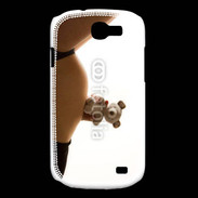 Coque Samsung Galaxy Express Femme enceinte avec peluche