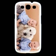 Coque Samsung Galaxy S3 Jumeau avec chien