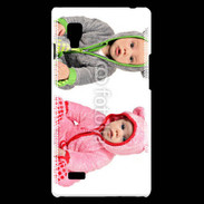 Coque LG Optimus L9 Jumeaux mixte 2