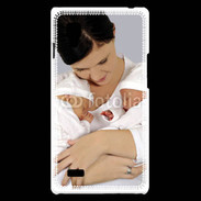 Coque LG Optimus L9 Maman avec ses bébés
