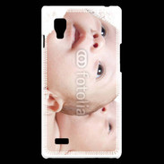 Coque LG Optimus L9 Têtes jumeaux