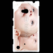 Coque Nokia Lumia 720 Têtes jumeaux