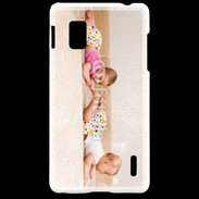Coque LG Optimus G Bébés sur le ventre