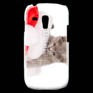 Coque Samsung Galaxy S3 Mini Chaton Noël