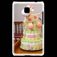 Coque LG Optimus L3 II Gateau de couches