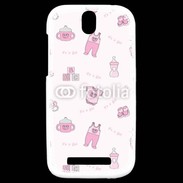 Coque HTC One SV It's a girl 3