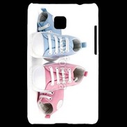 Coque LG Optimus L3 II Chaussures bébé 6