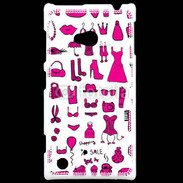 Coque Nokia Lumia 720 Fond fashion rose