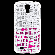 Coque Samsung Galaxy S4 Fond fashion rose 3