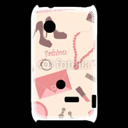 Coque Sony Xperia Typo Fond fashion rose 4