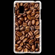 Coque LG Optimus G Fond café