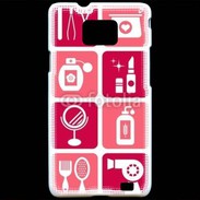 Coque Samsung Galaxy S2 Fond cosmétique 4