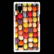 Coque LG Optimus L9 Étalage macarons