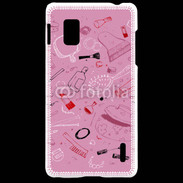 Coque LG Optimus G Fond cosmétique 6