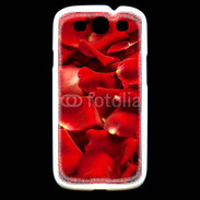 Coque Samsung Galaxy S3 Fond pétales de roses